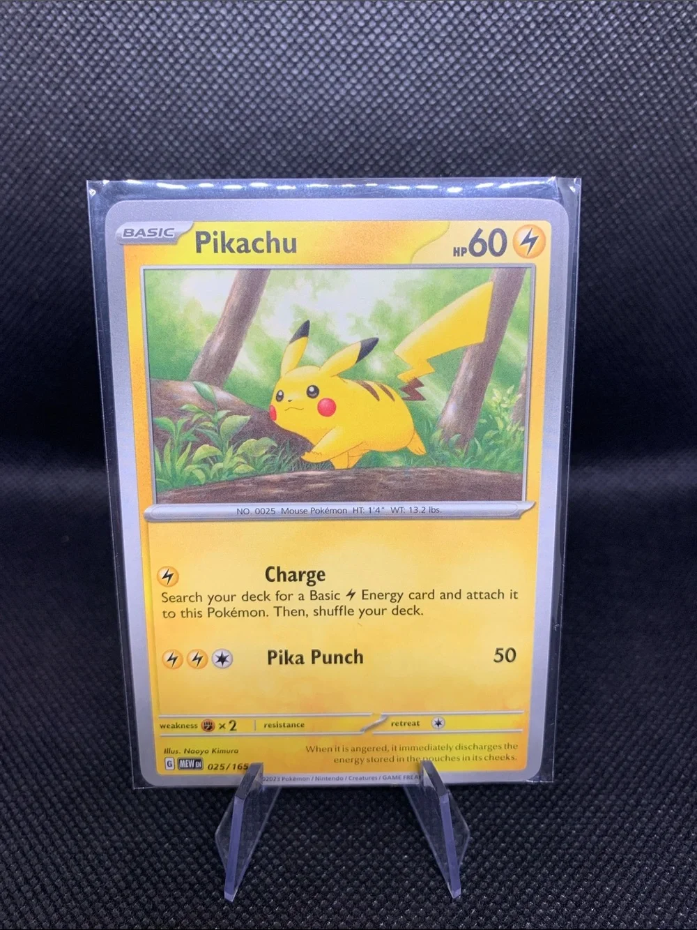 Pikachu Card Lot Celebrations Anniversary Holo Perfect In Cases